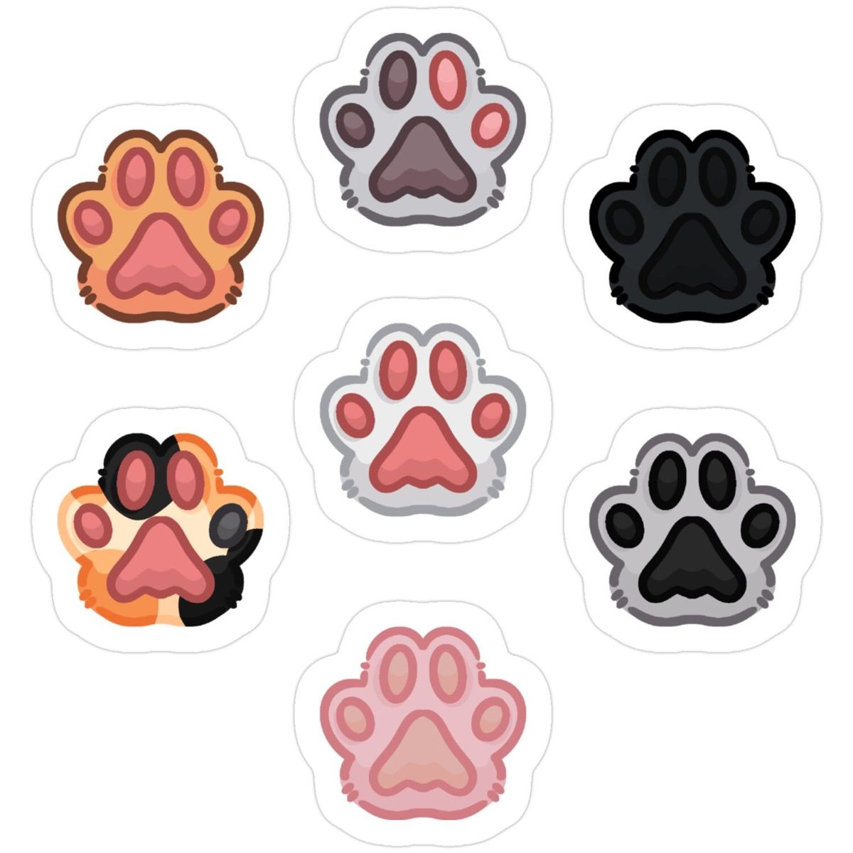 stickers personalizados (varios tamaños)